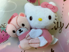 Sanrio Hello Kitty with Tiny Chum Small Plush Keychain Pink Ver. (In-stock)