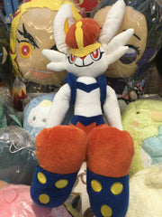 Pokemon Scarlet and Violet Cinderace Medium Plush (In-stock)