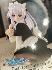 Taito Desktop Cute Majo no Tabitabi Elaina Nekomimi Maid ver. Prize Figure (In-stock)