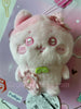 Nuipalette Chiikawa and Friends Sakura Hachiware Small Plush Keychain (In-stock)