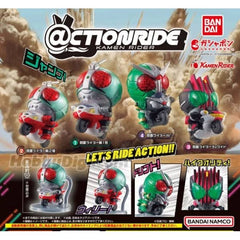 Kamen Rider @ctionride Small Figure Vol.1 4 Pieces Set (In-stock)