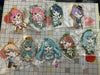 Sega HATSUNE MIKU Project SEKAI THE MOVIE Kowareta SEKAI to Utaenai MIKU Characters Rubber Keychain Vol.2 9 Pieces Set (In-stock)