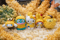 Sanrio Character Fried Tempura Small Figure 5 Pieces Set (In-stock)
