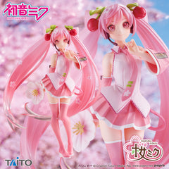 Taito Hatsune Miku Sakura Miku 2021 Version Prize Figure (In-stock)