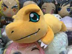 Digimon Agumon Lying Down Medium Plush (In-stock)
