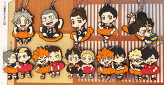 Haikyuu Characters Rubber Keychain Vol.2 10 Pieces Set (In-stock)