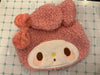 YUMEYA Sanrio Characters Melody Small Furry Zipper Pouch (In-stock)
