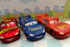 Disney Lightning McQueen Characters Toy Car 3 Pieces Set (In-stock)