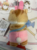 Mofusand x Sanrio Characters Melody Cat Small Plush Keychain (In-stock)