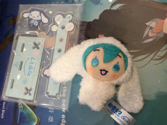 Sega Hatsune Miku x Sanrio Cinnamoroll Acrylic Stand Small Plush Type A (In-stock)