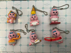 Opanchu Usagi Unlucky Day Small Figure Keychain 6 Pieces Set (In-stock)