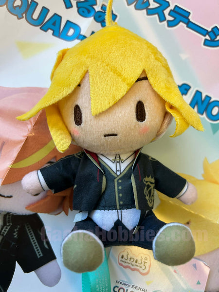Sega Project SEKAI Hatsune Miku Vivid BAD SQUAD Period of NOCTURNE Kagamine Len Small Plush Keychain (In-stock)