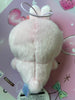 Nuipalette Chiikawa and Friends Sakura Usagi Small Plush Keychain (In-stock)