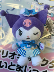 Sanrio Characters Kuromi White Magic Small Plush Keychain (In-stock)