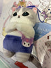 Mofusand x Sanrio Characters Kuromi Cat Small Plush Keychain (In-stock)