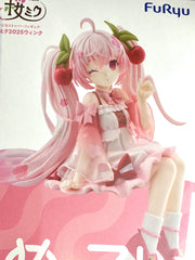 FuRyu Hatsune Miku Sakura Miku 2025 Noodle Stopper Figure Wink Ver. (In-stock)