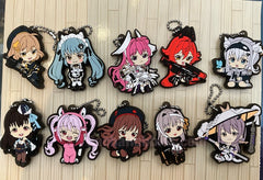 Nikke Goddess of Victory Characters Reversible Rubber Keychain Vol.2 10 Pieces Set (In-stock)