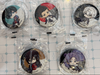 Blue Lock Characters Badge with Clear Case 5 Pieces Set (In-stock)