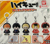 Deruderubouzu Haikyuu Characters Small Figure Keychain 5 Pieces Set (In-stock)