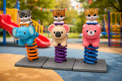 Mofusand Cat Spring Rider Small Figure 3 Pieces Set (In-stock)