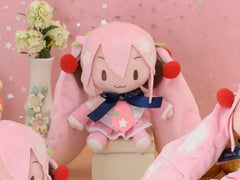 Preciality Fuwapuchi Hatsune Miku Sakura Miku Special Mini Plush Type B (In-stock)