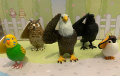 KEIREI Salute Bird Mini Figure 5 Pieces Set (In-stock)