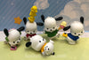 Takara Tomy Pochacco Figure 5 Pieces Set (In-stock)