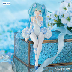 FuRyu Hatsune Miku Flower Fairy Nemophila Noodle Stopper Figure (In-stock)