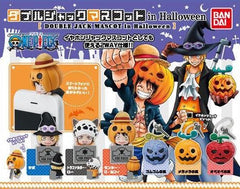 One Piece Double Jack Mascot In Halloween Earplug and Keychain 6 Pieces Set (In-stock)