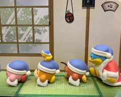 Pupupu Friends Kirby Sleepy Figure 4 Pieces Set (In-stock)