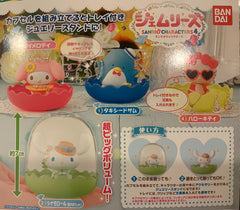 Sanrio Characters Handy Figure Vol.4 4 Pieces Set (In-stock)