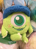 Disney Pixar Monsters University Mike with Blue Cap Furry Small Plush (In-stock)