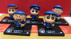 Colle Chara Crayon Chin-Chan and Friends Mini Figure Vol.4 5 Pieces Set (In-stock)