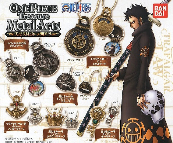 One Piece Treasure Metal Arts Keychain 12 Pieces Set (In-stock)