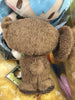 Cheburashka Monkey hold Crocodile Small Standing Plush (In-stock)