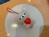 Rilakkuma Valentines Figure Light Keychain 5 Pieces Set (In-stock)