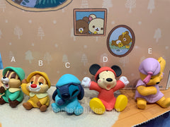 Gashapon Disney Characters Pajama Version Figure Set (In Stock)