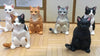 Crouching Cat Mascot Figure 7 Pieces Set (In-stock)