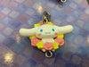 Sanrio Character Cinnamoroll Flower Series Keychain 5 Pieces Set (In-stock)