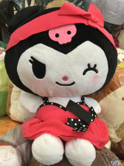 FuRyu Sanrio Character Kuromi The Diner Waitress Medium Plush (In-stock)