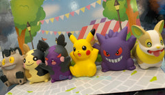 Pokemon Soft Vinyl Figure #4 6 Pieces Set (In-stock)