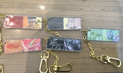 JoJo’s Bizarre Adventure Stardust Crusaders Character Acrylic Keychain 5 Pieces Set (In-stock)