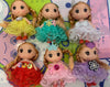 Feminine Little Doll Keychain 6 Pieces Set (In-stock)