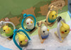 Parrot in Cage Figure Keychain 6 Pieces Set (In-stock)