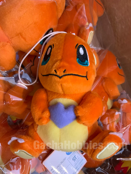 Pokemon Charmander with Purple Heart Plush (In-stock)