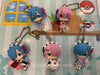 Re: Zero Ram And Rem Mini Figure Keychain 5 Pieces Set (In-stock)