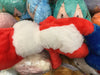 Super Mario Bros Red Yoshi Resting Long Fur Medium Plush (In-stock)