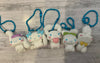 Sanrio Cinnamoroll Ears Figure Keychain 5 Pieces Set (In-stock)