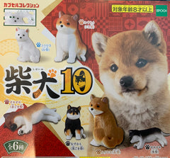 Shiba Inu Mini Figure Vol.10 6 Pieces Set (In-stock)