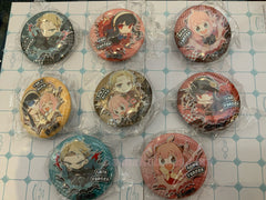 Spy x Family Balloon POP Character Pin Badge 8 Pieces Set (In-stock)